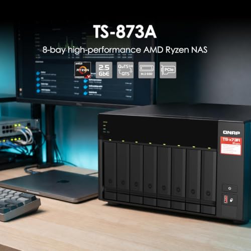 High Capacity 8 bay NAS storage system Bundle product image