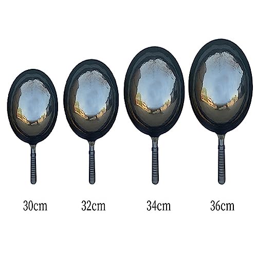 Wok de Acero Negro 34cm Carbono Tradicional miniatura 6
