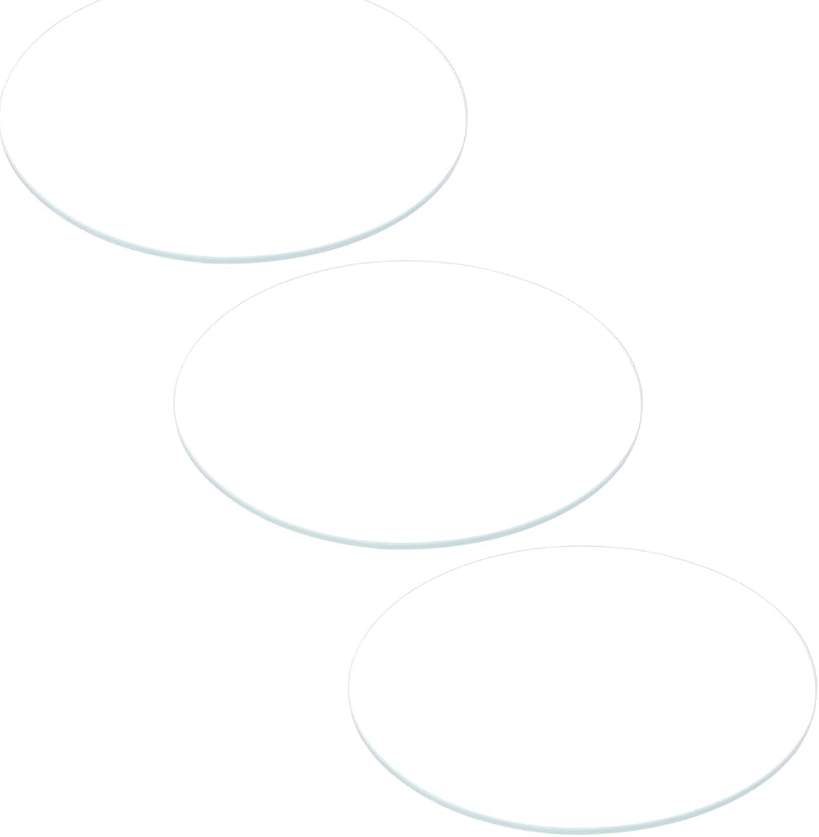 HARFINGTON Watch Glass Crystal Lens Double Dome Round | Watch Glass Replacement Parts for Watchmaker Watch Glass Lens Replace