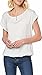 Produktbild TOM TAILOR Damen T-Shirt mit Material Mix 1007955, 10315 - Whisper White, XXL