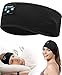 Lavince Sleep Headphones - Headband Headphones - Bluetooth Headband Sleep Headphones for Side Sleeper, Elastic Music Sleeping Band Cozy ASMR Wireless Eye Mask Tech Gadgets Gifts for Women Men