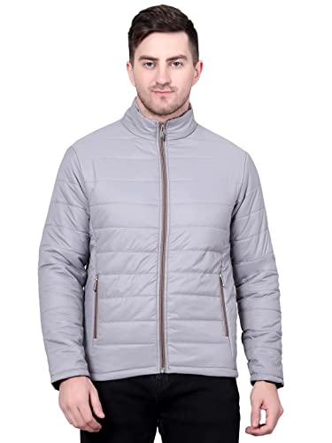 Image of KOTTY Men's Nylon Regular Solid Stylish Designed for Comfort and Warmth Puffer Jacket