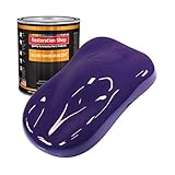 Restoration Shop - Mystical Purple Urethane Basecoat Auto Paint - Gallon Paint Color Only - Professional High Gloss Automotive, Car, Truck Refinish Coating