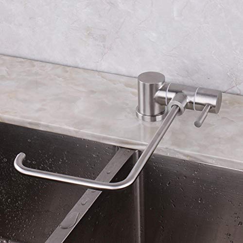 Grifo Puro, Grifo Cocina Osmosis Abatible, Acero Inoxidable 304, Cuello De Cisne, Grifo De Cocina,1 2 O 1 4 -B1-Tubo En Ángulo Recto Agua Pura Grifo Puro, Grifo Cocina Osmosis Abatible, Acero Inoxidable 304, Cuello De Cisne, Grifo De Cocina,1 2 O 1 4 -B1-Tubo En Ángulo Recto Agua Pura