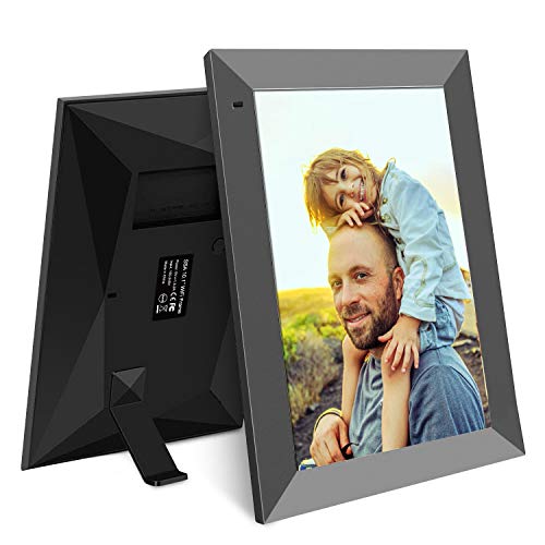 YENOCK Digital Picture Frame,10 Inch WiF Digital Photo Frame,HD IPS Motion Sensor Electronic