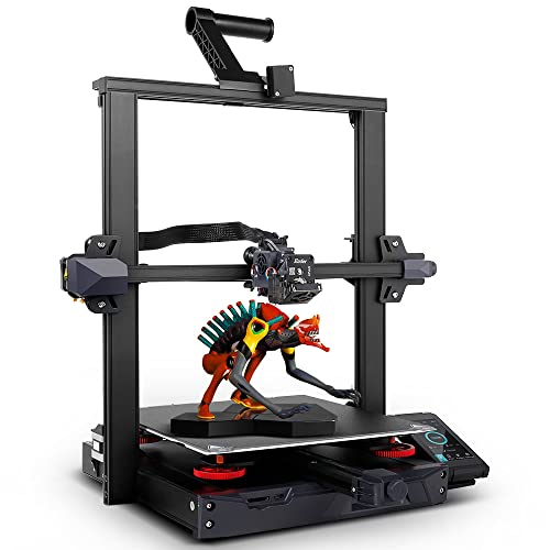 Impresora 3D Oficial Creality Ender 3 S1 Plus, extrusora Directa Sprite, CR-Touch, Interfaz de Interfaz de Usuario, Placa Base silenciosa de 32 bits, Volumen de construcción de 300 * 300 * 300 mm