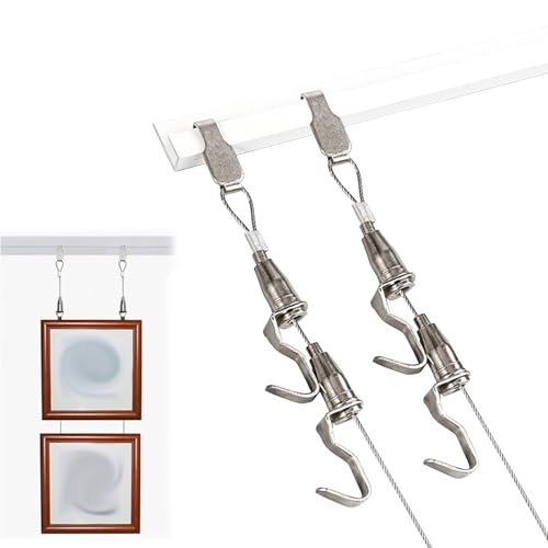 Kit de suspension de tableaux sans dommage pour fixer vos cadres sans trou ni trace