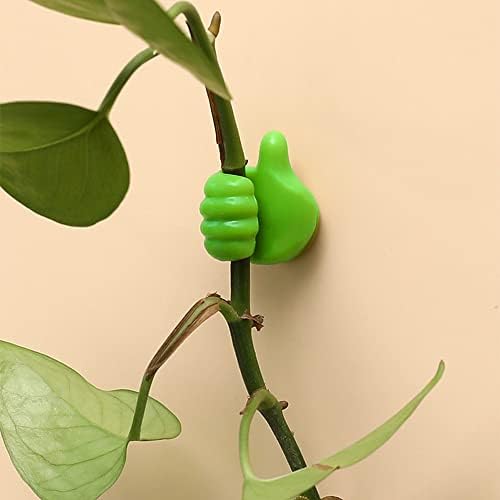 Magicin Adhesive Small Hand Hook, Adhesive Hooks, No Drilling, Small Self-Adhesive Wall Hooks, Towel Hooks, Creative Hand-Shaped Key Hooks, Silica Gel, Non-Marking Hooks for Bathroom (4 PCS)