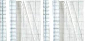 Brunnen Buchumschlagfolie 1040063 transparent, 2er Pack