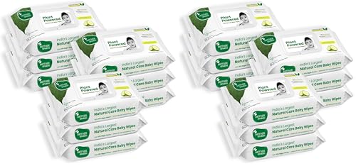 Image of Mother Sparsh Natural Care Water Baby Wipes 60 Pcs (Pack of 18)I 100% Plant Made Fabric From Forest Land | Fresh+Cleanse (with Cucumber) Plant Powered Water Wipes For Baby I Cotton Cloth Like Bigger Sheets