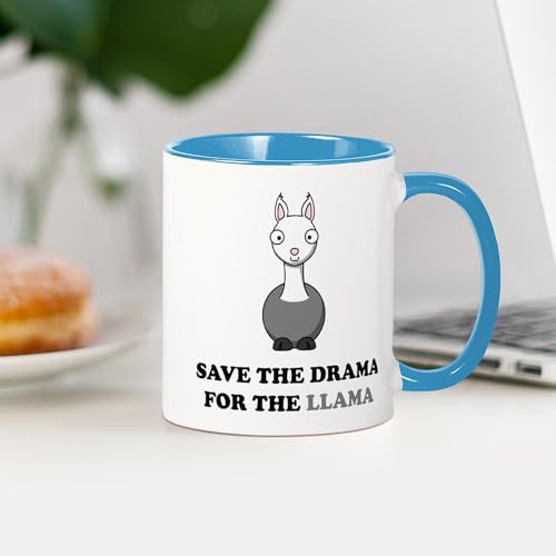 Taza de Cerámica Save The Drama For The Llama 11 oz miniatura 4