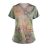 mit Öse Locker Spitzen Tshirts bauchfreie tops sexy strandmode damen sommer Rundhals Halbarm Mesh Fließende shirts winteroutfits damen trägershirt damen lang Damen V-Ausschnitt Chiffon kurzarm Slim Oversize T-shirt hemden transport knitterfrei bluse damen kurzarm elegant schnittmuster t-shirt damen tanktops frauen mittelalter bluse damen tunika damen große größen 50 V-Ausschnitt Pullover Locker bluse hemdenbügler medion rüschenbluse weiß