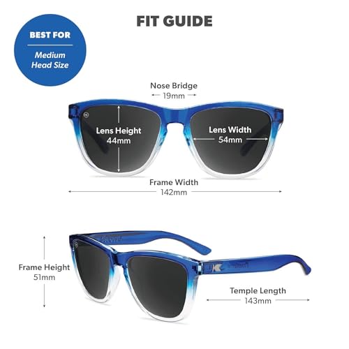 Image of Knockaround Square Polarized Sunglasses for Men & Women - UV400 Protection