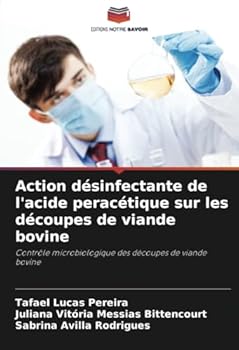 Action désinfectante de l'acide peracétique sur les découpes de viande bovine