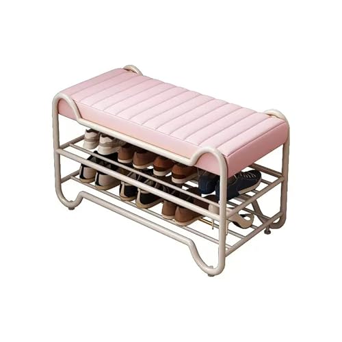 Banc de rangement à chaussures compact pour optimiser une petite entrée - 2