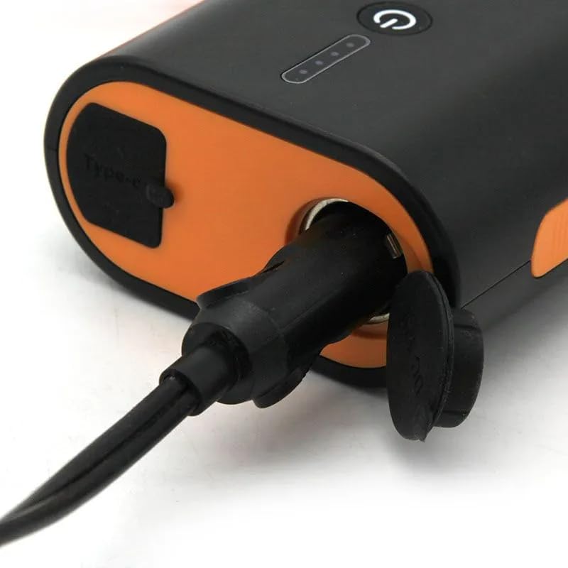 RYDE Batterie Portable 12V pour Pompe Électrique Sup – Batterie Externe 4000 mAh avec Prise Allume-Cigare – Autonomie sans Fil pour Gonfleur, Glacière et Accessoires – Rechargeable Via USB – Noir