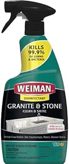Weiman Disinfectant Granite Daily Clean & Shine, 24 Fl Oz (Pack of 1)