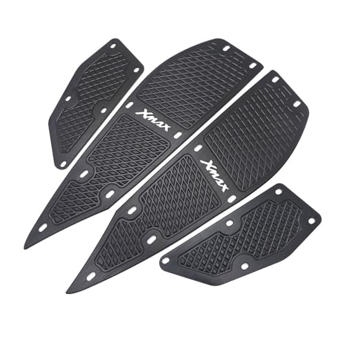 Repose-pieds X-Max 300 400 finition premium plaque aluminium