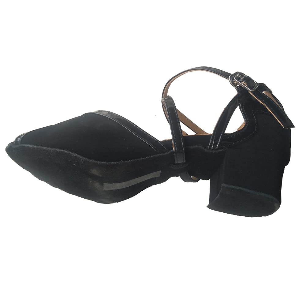 Scarpe da ballo latina da donna con punta aperta da sala da ballo per feste con suola morbida professionale da sera al coperto sociali sandali da ballo