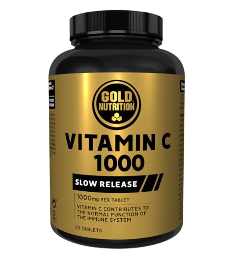 Vitamin C 1000mg GoldNutrition, 60 tabletas
