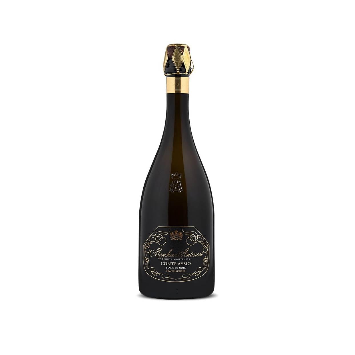 Marchesi Antinori Tenuta Montenisa Conte Aymo 2020, Spumante Brut Metodo Classico, Franciacorta DOCG, 12% vol, 750 ml con astuccio