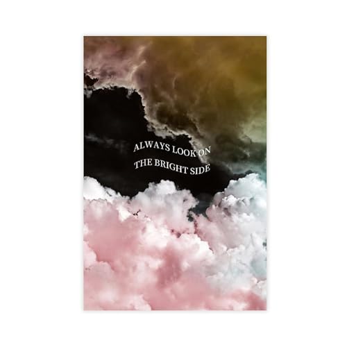 Poster sur toile Encourage décoration chambre grand format 60 x 90 cm