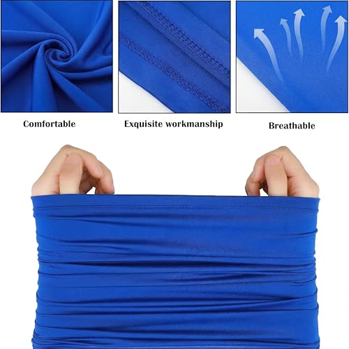 Image of SATINIOR Summer Neck Gaiter Mask Windproof Scarf UV Protection Balaclava Bandanas Breathable Outdoor for Men Women
