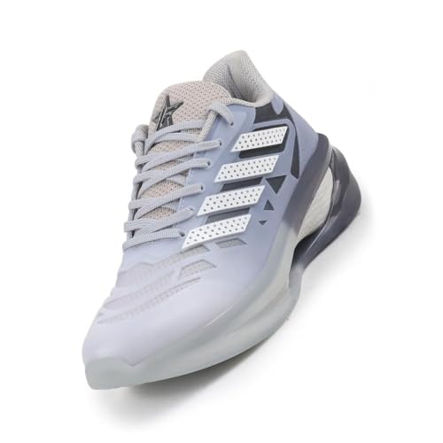 Image of FAUSTO Men's Breathable Sport Shoes|Memory Cushion and Anti-Skid Bounce Back Phylon Sole|Athleisure Running Shoes|Lace Up Walking Shoes|Gym Shoes