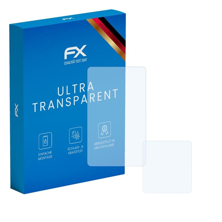 atFoliX Screen Protection Film compatible with DJI Osmo Action 5 Pro Screen Protector, ultra-clear FX Protective Film (Set of 3)