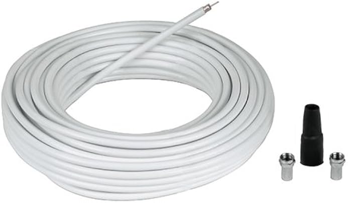 HAMA Kit Connessione SAT con Spine Tubi Protezione Db 20m HAMA Kit Connessione SAT con Spine Tubi Protezione Db 20m