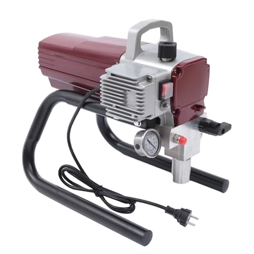 Airless - Pulverizador de pintura de alta presión (1800 W, manguera de 13 m, 1,8 l/min, para barnices, barnices y pinturas de látex)