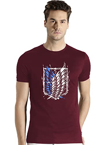 Image of ADRO Men's 100% Cotton Regular Fit T-Shirt