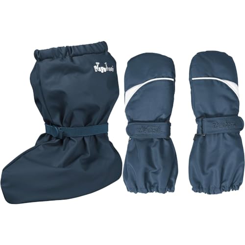 Kit de pantuflas y guantes Playshoes de alta suavidad para el cuidado de tu bebé