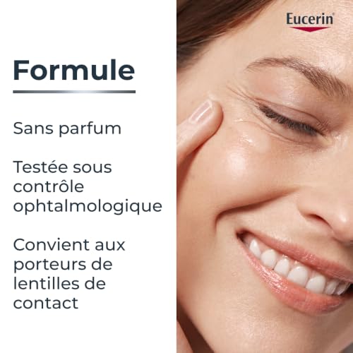 Soin Anti âge Anti rides Contour Des Yeux Comble Stimule Et Protège Haute Éfficacité Hyaluron filler Eucerin Le Tuble De 15ml - vue 7
