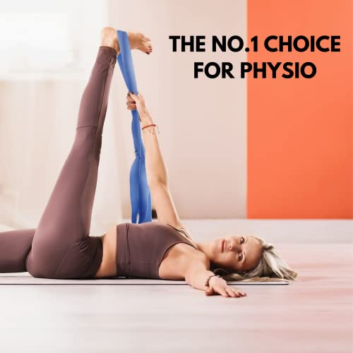 Senshi Japan Best Stretching Strap Exercise Bands for Physical Therapy and Exercise for Flexibility Perfect Yoga Straps for Stretching Fascia, Hamstring & Leg Stretcher - Image 5