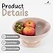 Radicaln Marble Fruit Bowl For Kitchen Counter Verona 10
