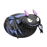 Celebre la fiesta de Halloween: accesorios de la casa embrujada de Halloween con colores blanco verde negro, que pueden atraer la atención de los vecinos. Utilice nuestra araña inflable de Halloween para decorar su patio, casa, jardín, deje que su entorno tenga un fuerte ambiente de Halloween para celebrar el carnaval de Halloween