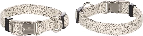 Flamingo Dog Collar Lago White & Black L 45-65cm 25mm, Mix - Image 3