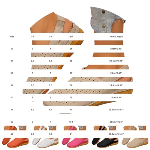 Sandales d'été classiques à bout fermé confortables et légères - 3