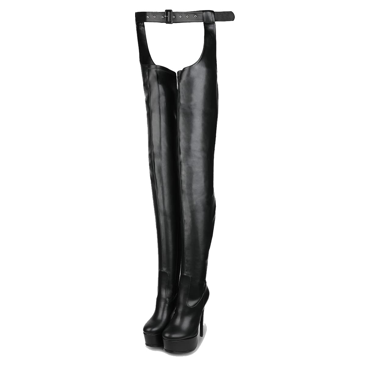 Only maker Overknees Chap Boots Plateau Stiletto Bottes