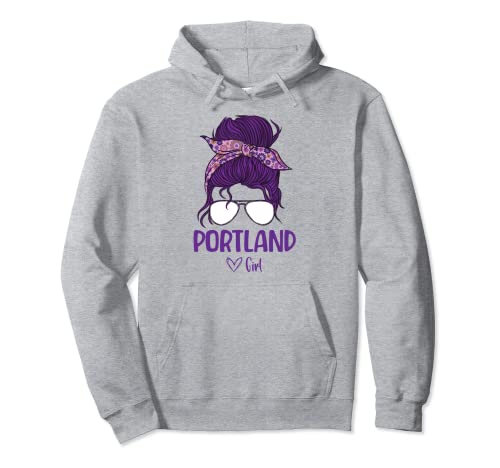 41MV1qI9CbL._SL500_ Portland Girl, Born in Portland Pullover Hoodie