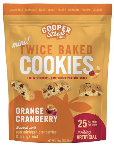 Cooper ST Orange Cranberry Cookie Thins, 18 oz