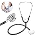 OcioDual Fonendo Stethoscope Estetoscopio Fonendoscopio Doble Campana giratoria practicas Medicina Negro