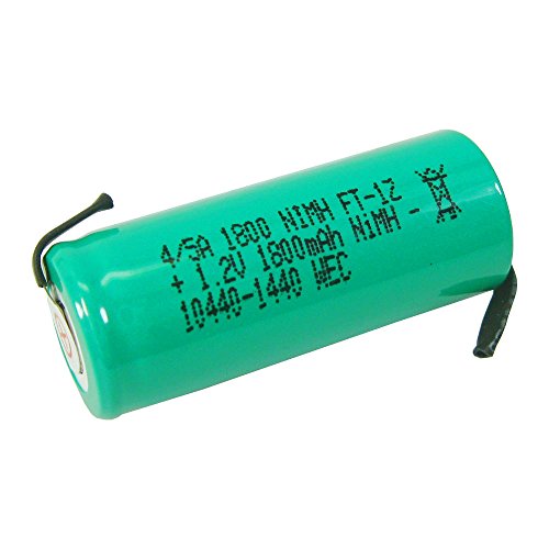 Trade Shop   Batería Ni MH (1,2 V, 1800 mAh, compatible con Braun Oral B OralB Professional Care 8000 8300 8500 8900 9500, Triumph 3000 4000 5000 9000 9400 9500 9700 9900 Sustituye a 3731. , 3738