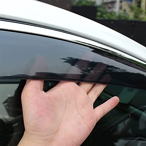 Déflecteurs vent Hyundai IX35 2010-2017 | Finition teintée aérodynamique premium