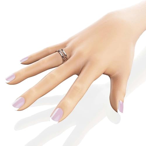 Filigree Unique Laef Design Unisex Wedding Engagement Band Ring for Women in 925 Sterling Silver Two Tone Gold Finish2