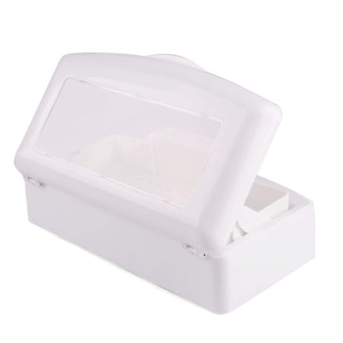 Miniatura 8 de Yimart Equipo de arte de uñas, caja de salón de arte de uñas, caja de almacenamiento de plástico, cajas para instrumentos de manicura, caja de