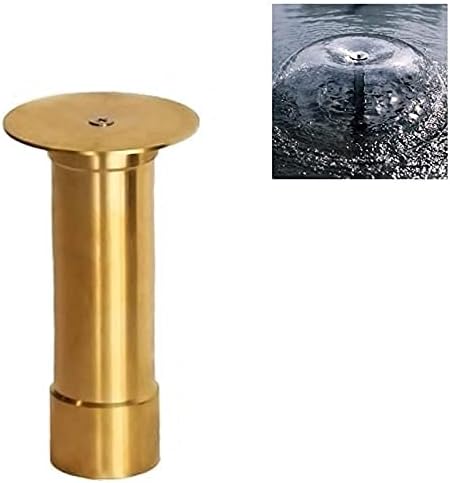 Miniatura 2 de Boquilla de fuente de hongos, cabezal de boquilla de rociador de agua de latón de 1 pulgada DN25 interior de 15 pulgadas DN20 Cabezal de fuente de