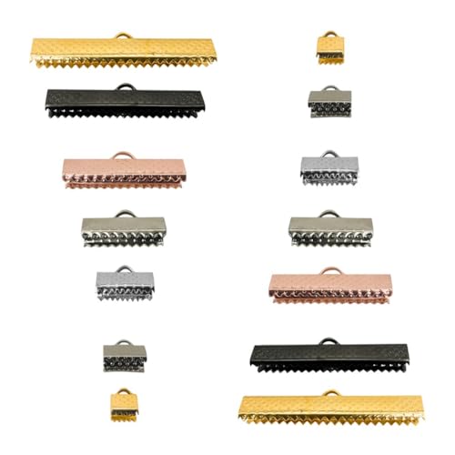 Image of SATRA TRADERS Ribbon Clip Necklace Bracelet Connector | 50pcs | 18mm | Nickle