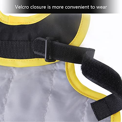 2Pcs Huhn Weste, WideSmart Hühnersattel Reflective Vest für Huhn - Pet Kleidung Geflügel Henne Sattel Schürze Federschutz Schürze Schutz Rückenschutz Jacke